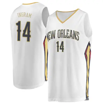 New Orleans Pelicans Brandon Ingram Jersey - Association Edition - Men's Fast Break White