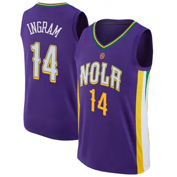 New Orleans Pelicans Brandon Ingram Jersey - City Edition - Youth Swingman Purple