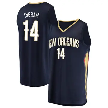 New Orleans Pelicans Brandon Ingram Jersey - Icon Edition - Men's Fast Break Navy