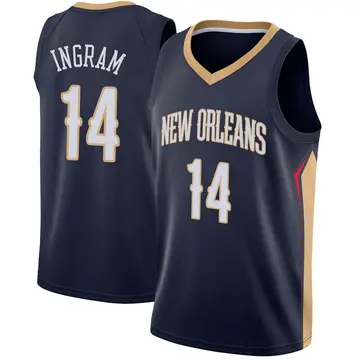 New Orleans Pelicans Brandon Ingram Jersey - Icon Edition - Men's Swingman Navy