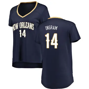 New Orleans Pelicans Brandon Ingram Jersey - Icon Edition - Women's Fast Break Navy