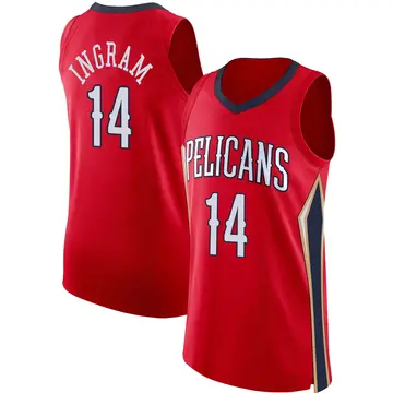 New Orleans Pelicans Brandon Ingram Jersey - Statement Edition - Men's Authentic Red