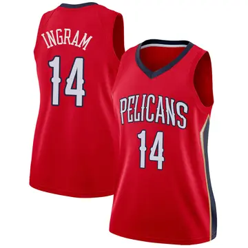 New Orleans Pelicans Brandon Ingram Jersey - Statement Edition - Women's Swingman Red