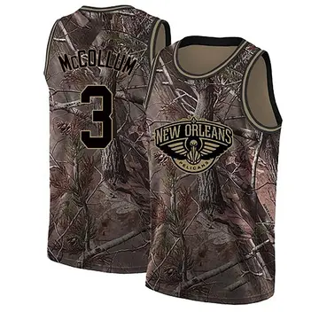 New Orleans Pelicans CJ McCollum Realtree Collection Jersey - Youth Swingman Camo