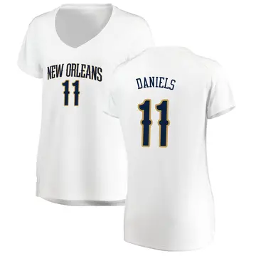 New Orleans Pelicans Dyson Daniels Jersey - Association Edition - Women's Fast Break White