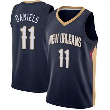 New Orleans Pelicans Dyson Daniels Jersey - Icon Edition - Men's Swingman Navy