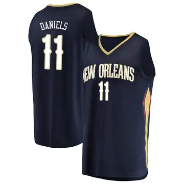 New Orleans Pelicans Dyson Daniels Jersey - Icon Edition - Youth Fast Break Navy