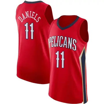 New Orleans Pelicans Dyson Daniels Jersey - Statement Edition - Men's Authentic Red