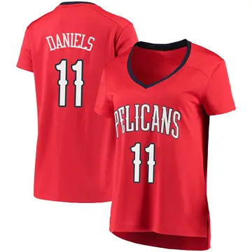 New Orleans Pelicans Dyson Daniels Jersey - Statement Edition - Women's Fast Break Red