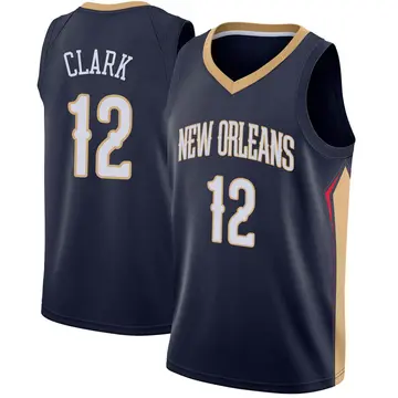 New Orleans Pelicans Gary Clark Jersey - Icon Edition - Men's Swingman Navy
