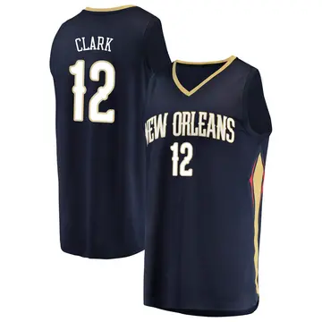 New Orleans Pelicans Gary Clark Jersey - Icon Edition - Youth Fast Break Navy
