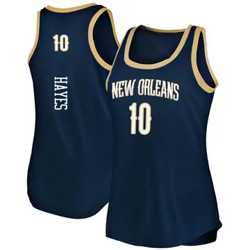 New Orleans Pelicans Jaxson Hayes 2019/20 Tank Jersey - Icon Edition - Women's Fast Break Navy